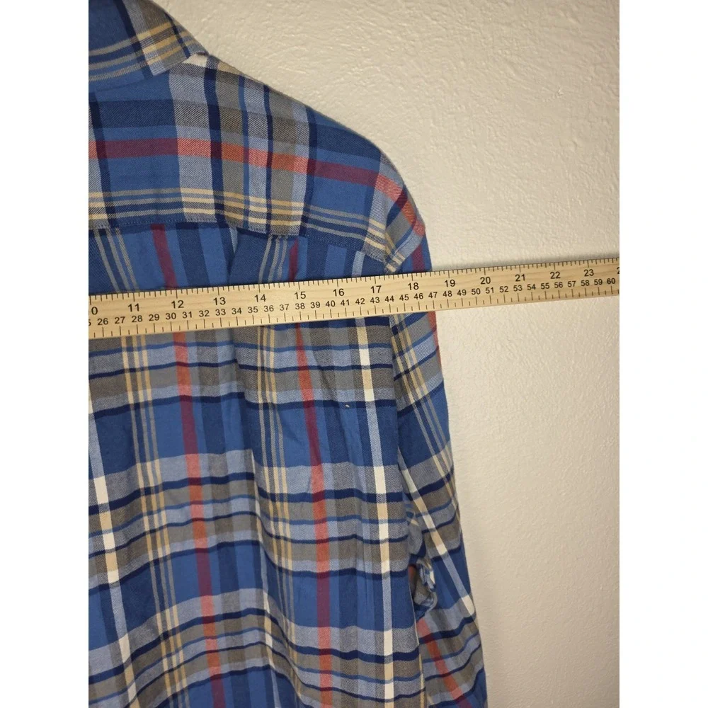 Nautica Classic Fit Plaid Button Down Long Sleeve Shirt Men's Size Large NWT